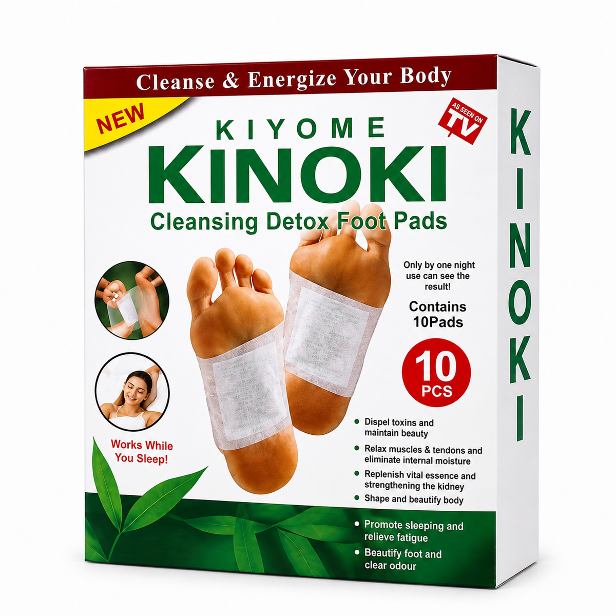 Kiyome Kinoki Cleansing Detox Foot Pads