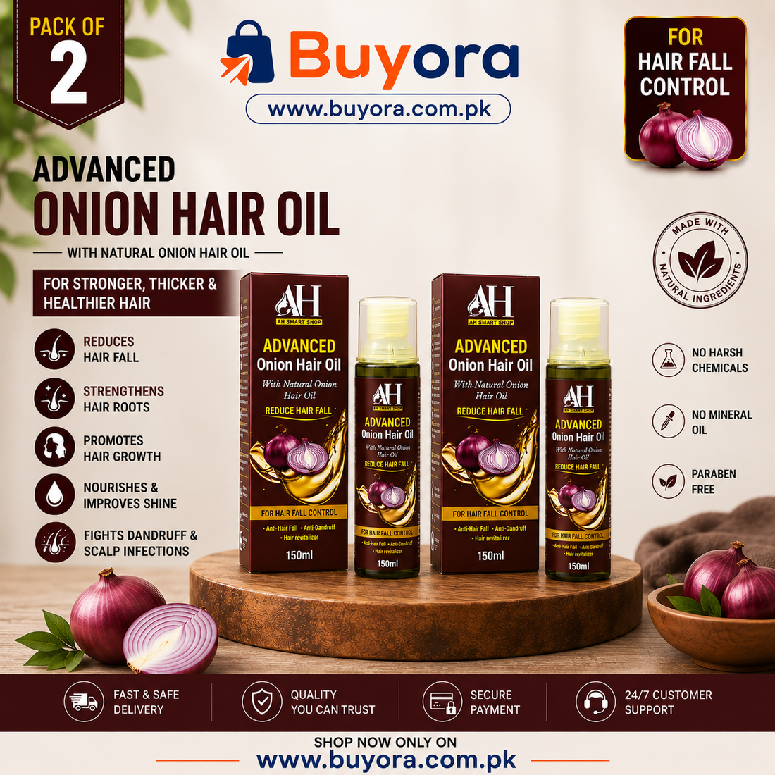Advanced Onion Hair Oil