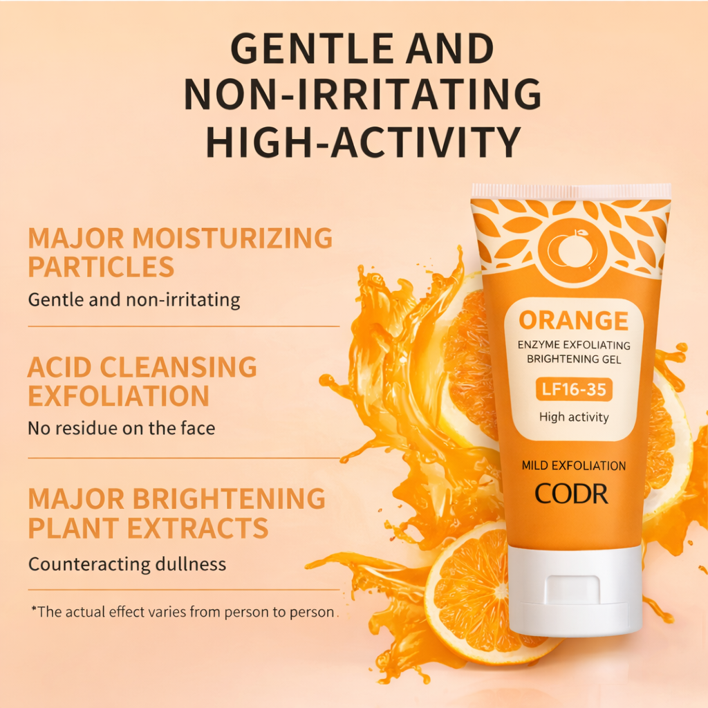 Orange Enmes Exfoliating Brightening Gel – Full Body Use