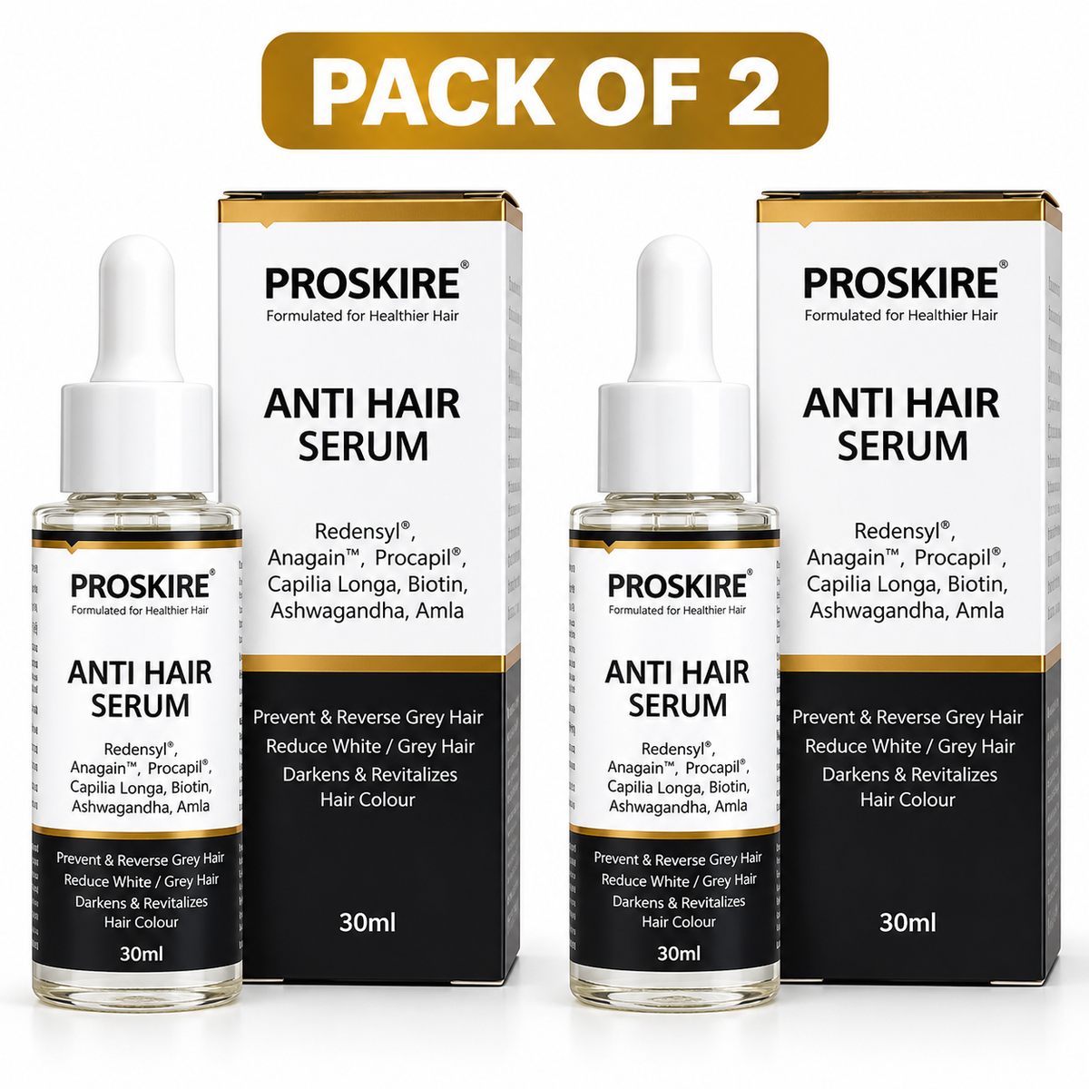 Proskire Hair Growth Serum – Hair Fall & Density Support