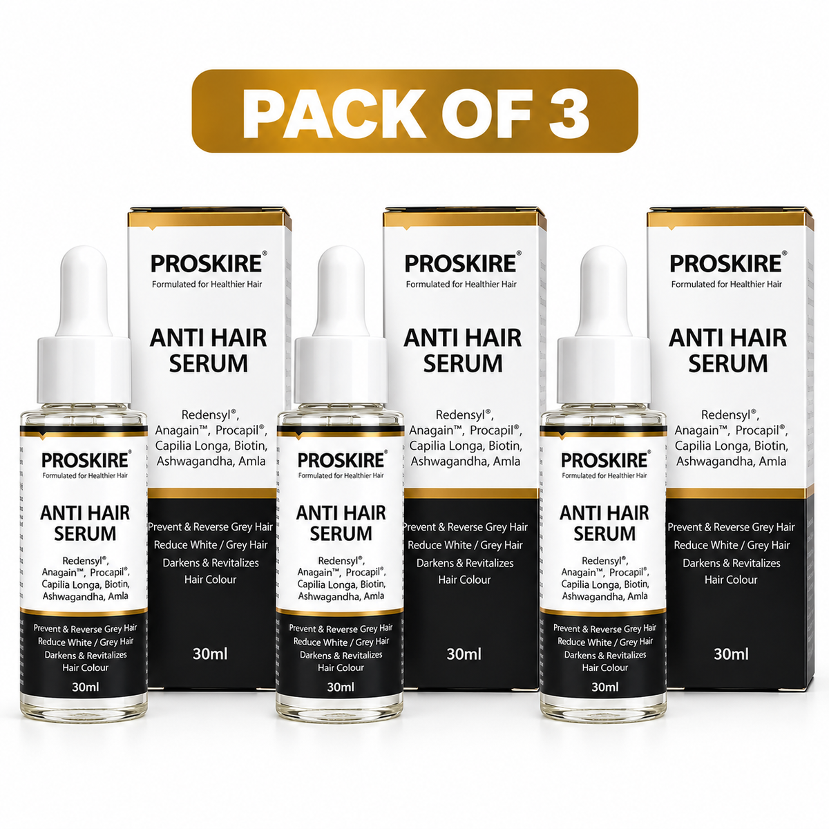Proskire Hair Growth Serum – Hair Fall & Density Support
