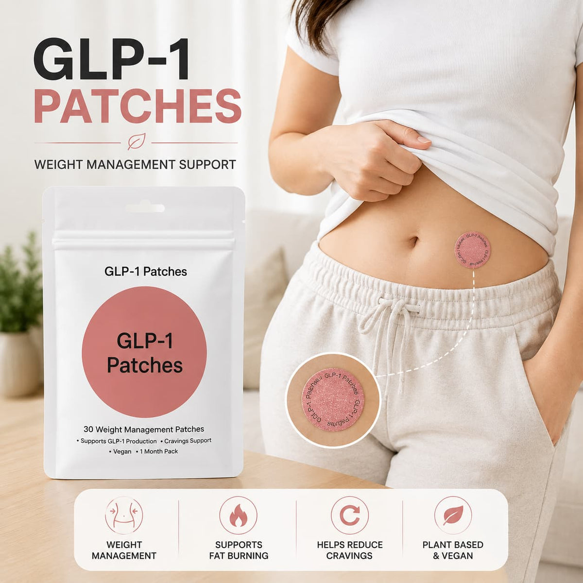 Berberine Patches – 30 Patches | Appetite & Craving Support