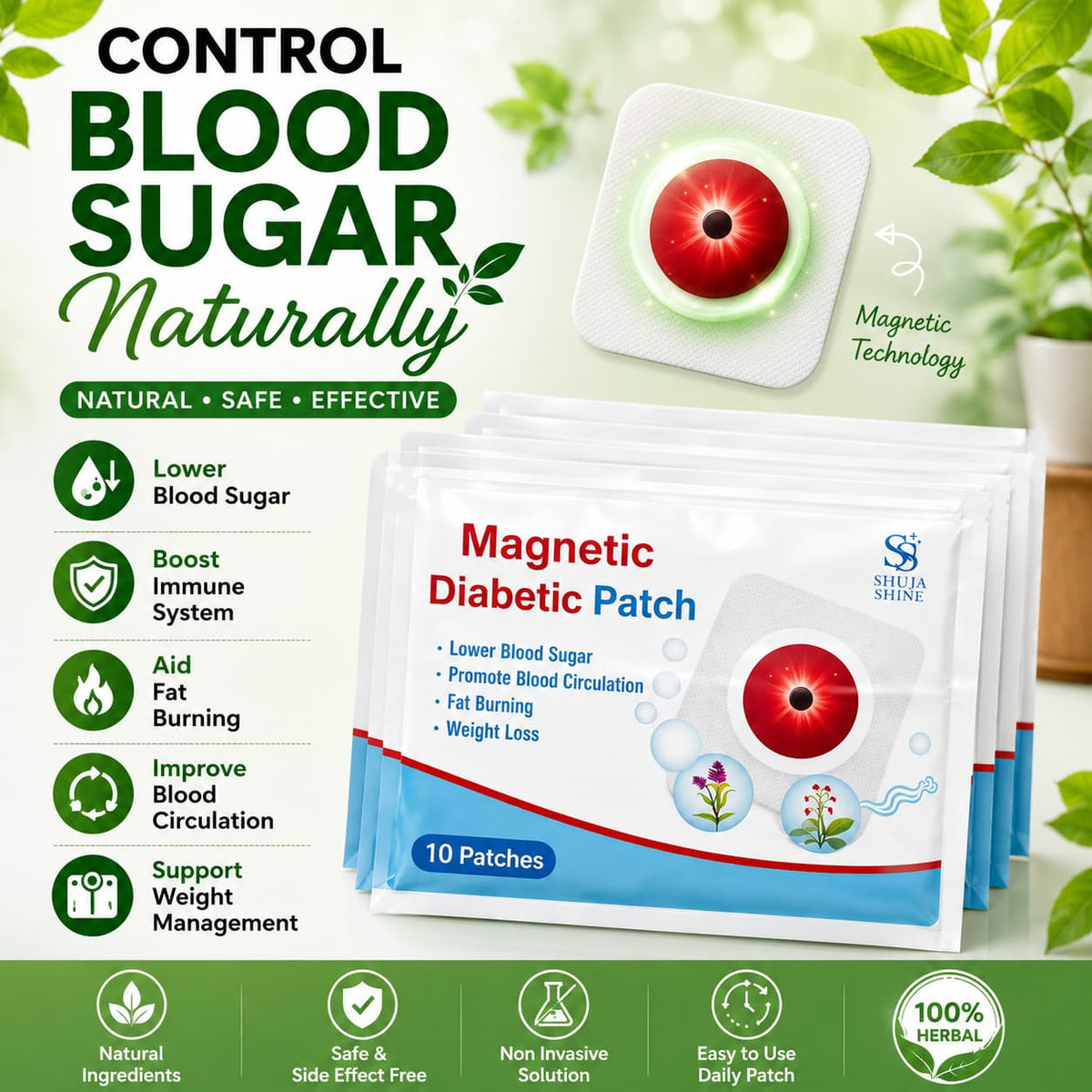 Magnetic Diabetic Patch