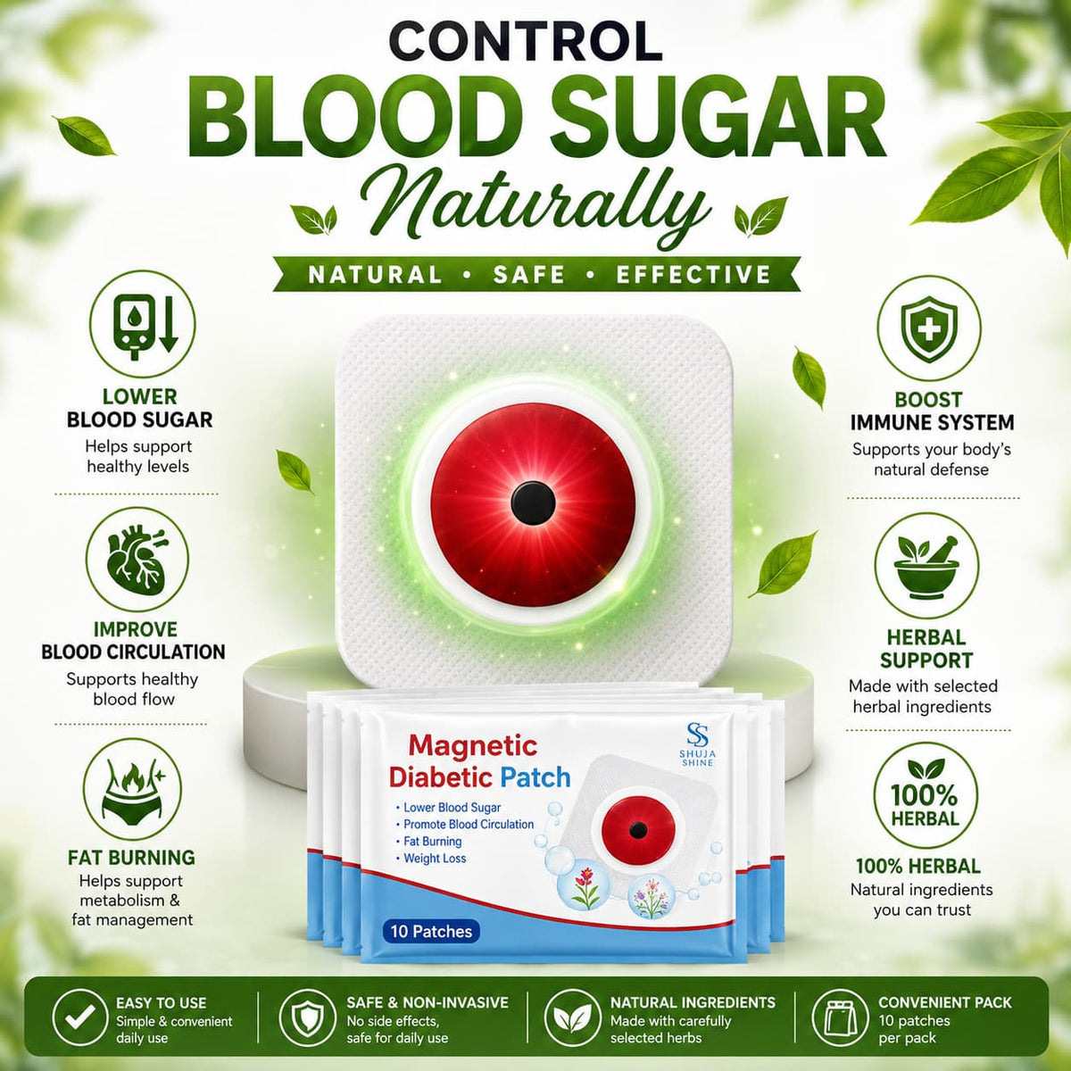 Magnetic Diabetic Patch