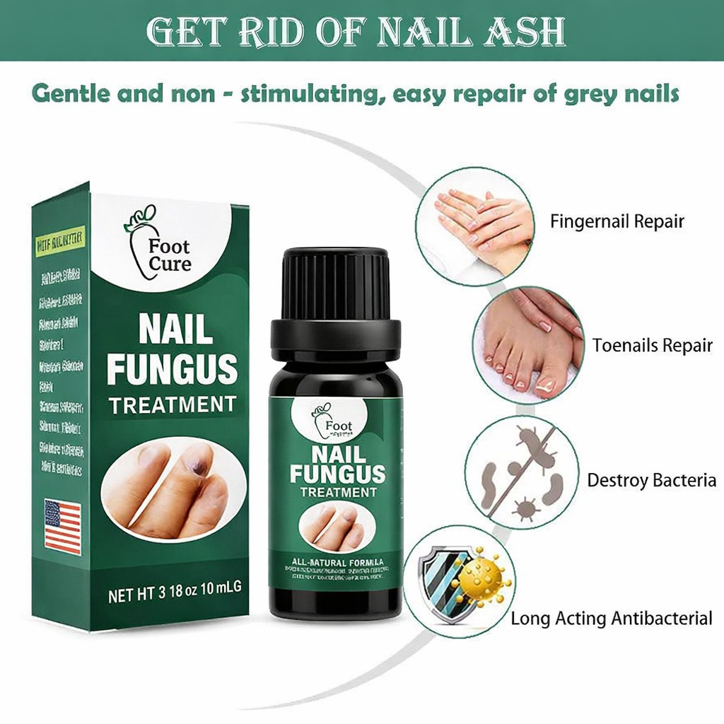 Nail Fungus Solution 10ml – Buy 1 Get 1 Free